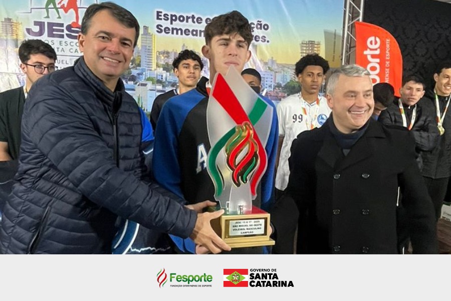 Encerramento dos Jogos Escolares de Santa Catarina foi realizado nesta segunda-feira