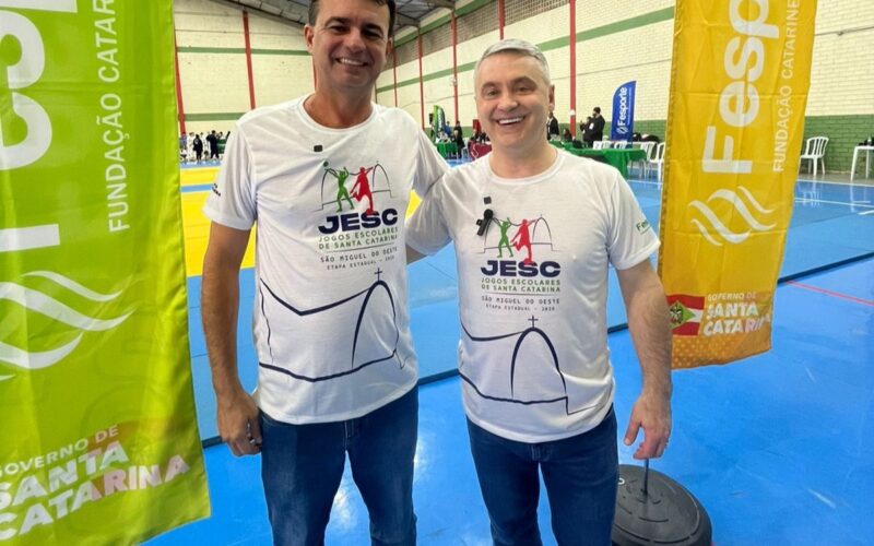 Esporte escolar de Santa Catarina se reúne em São Miguel do Oeste para o início do Jesc