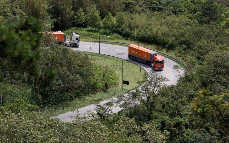 Estrada Boa: obras das áreas de escape na Serra Dona Francisca começam nesta segunda com sistema siga e pare