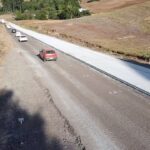 Estrada Boa: obras de pavimentação na SC-305 entre São Lourenço do Oeste e Campo Erê estão 40% concluídas