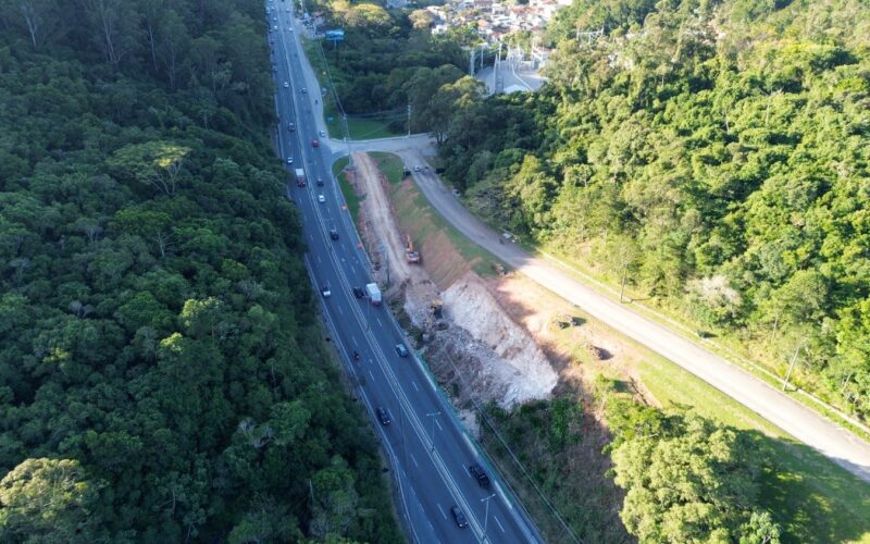 Estrada Boa: obras de triplicação na SC-401 avançam em pontos estratégicos da rodovia