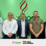 Fesporte recebe representantes da Federação Catarinense de Pesca e Desportos Subaquáticos