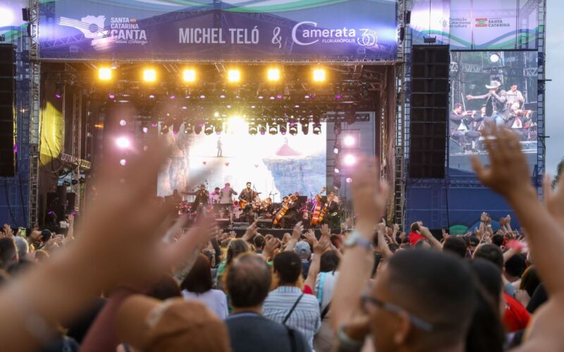 Festival Santa Catarina Canta prorroga inscrições até a próxima sexta e abre nova chance para cantores