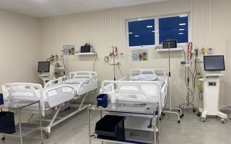 Governo de Santa Catarina abre mais 13 leitos de UTI para atender casos respiratórios graves