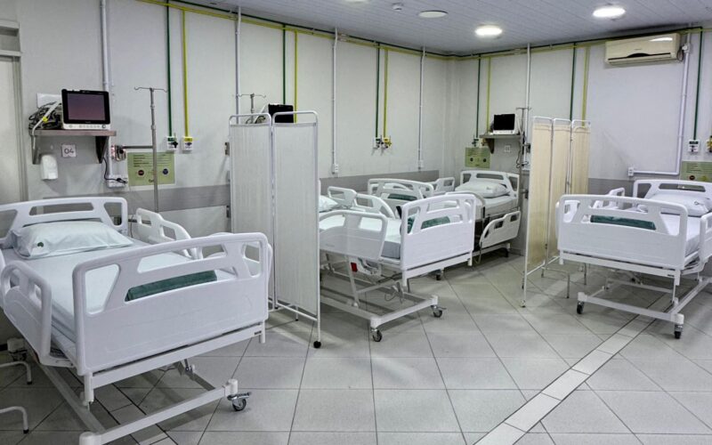 Governo do Estado abre 10 novos leitos de UTI para casos de Síndrome Respiratória Aguda Grave