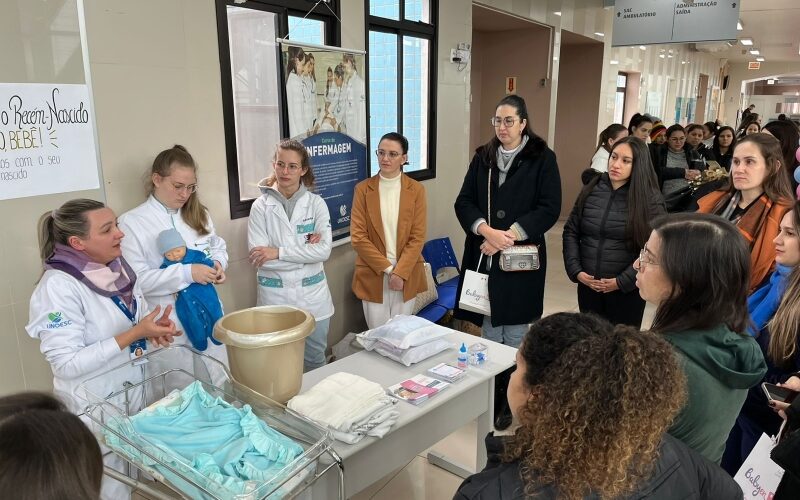Hospital Regional Terezinha Gaio Basso promove evento para gestantes de São Miguel do Oeste e região