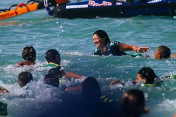 Luana Silva para em australiana e é vice-campeã em Saquarema