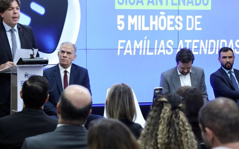 Mais de 5 milhões de famílias do CadÚnico receberam antenas digitais
