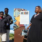 Memorial na Barra da Tijuca homenageia congolês Moïse, morto em 2022