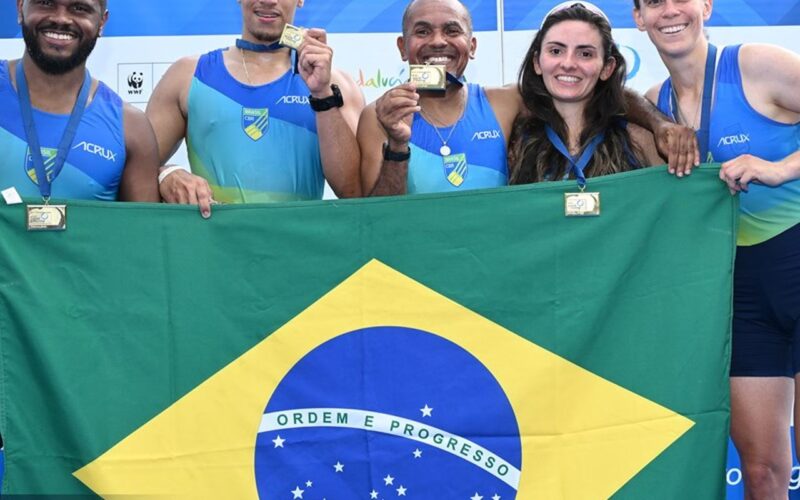Remo: Brasil fecha etapa de Varese da Copa do Mundo com três medalhas