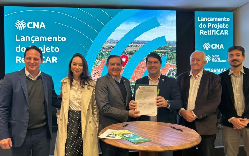 Santa Catarina lança projeto para apoiar produtores na retificação de Cadastros Ambientais Rurais