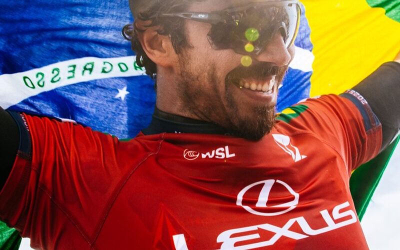 Yago Dora é campeão em Trestles, palco do surfe em Los Angeles 2028