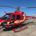 Aeronave Arcanjo 3 do Corpo de Bombeiros Militar retoma operações aéreas em Blumenau