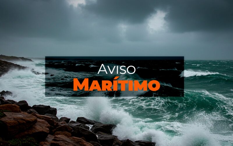 Atenção Marítima SDC/SC 26/07 10:30 - Mar agitado e risco de ressaca entre segunda (28) e quarta-feira (30)