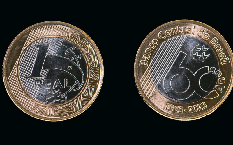 Banco Central lança moeda comemorativa de R$ 1 pelos 60 anos do órgão