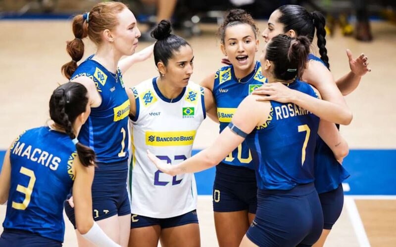 Brasil bate Bulgária e avança à fase final da Liga das Nações de Vôlei