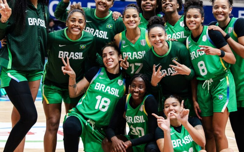 Brasil fecha primeira fase da AmeriCupW com 100% de aproveitamento