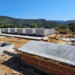 Casan avança na obra da ETA Biguaçu com instalação de flocodecantadores