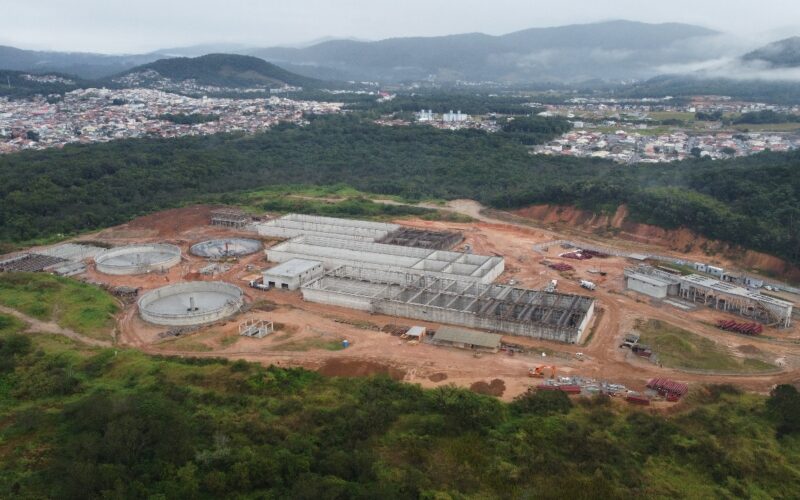 Casan finaliza novas concretagens na ETE Potecas