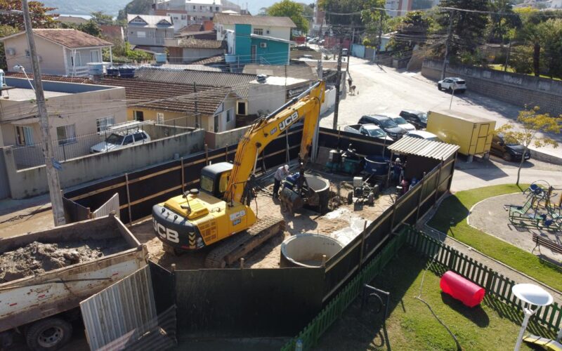 Casan inicia implantação de Estação Elevatória de Esgoto no Bairro João Paulo