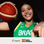 Catarinense representa o estado em campeonato mundial de basquete feminino sub-19 na República Checa
