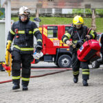 Em Blumenau,  Corpo de Bombeiros Militar realiza simulados de evacuação em escolas 