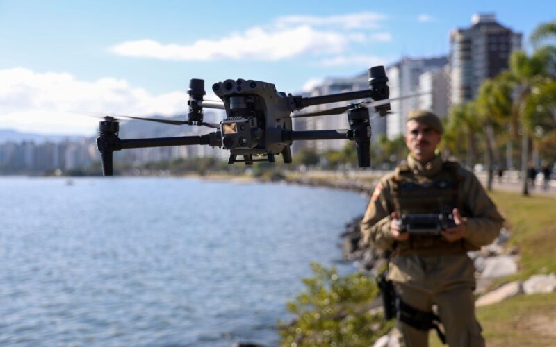 Estado mais seguro do país: testes de reconhecimento facial em eventos ganham reforço de drones