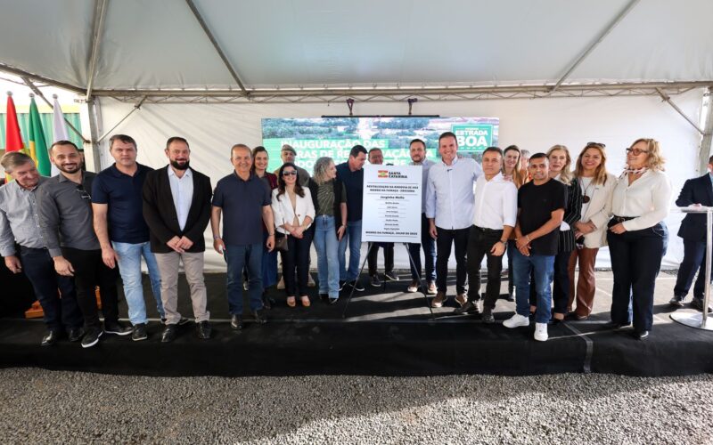 Estrada Boa: governador Jorginho Mello entrega revitalização completa da SC-443 entre Criciúma e Morro da Fumaça