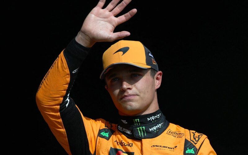 F1: Norris faz pole no GP da Bélgica e Bortoleto larga em 10º