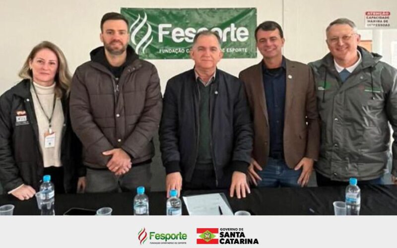 Fesporte realiza congresso técnico dos Joguinhos Abertos de Santa Catarina em Rio do Sul