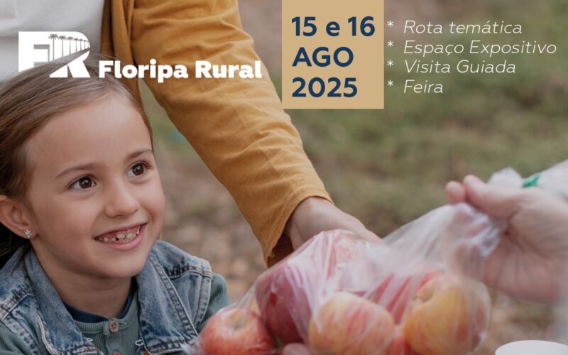 Floripa Rural promove integração entre campo e cidade com eventos na Epgri nos dias 15 e 16 de agosto