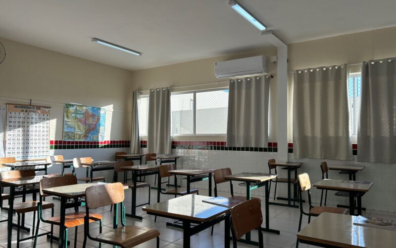 Governo do Estado faz novas entregas de aparelhos de ar-condicionado para as escolas estaduais 