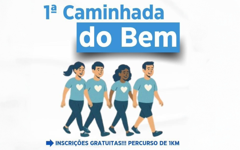 Hospital Regional Hans Dieter Schmidt promove primeira Caminhada do Bem