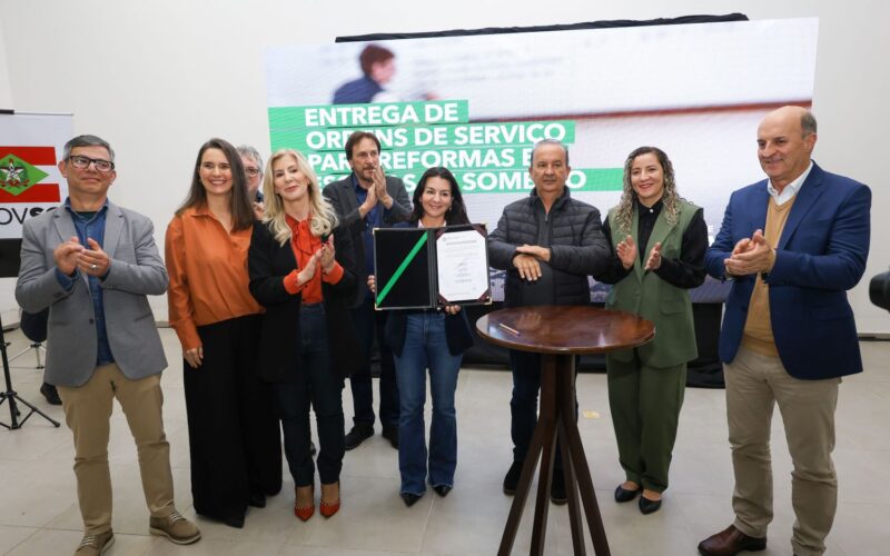 Jorginho Mello autoriza reforma em seis escolas estaduais do Sul do estado 