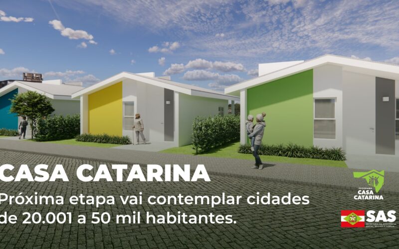 Mais da metade dos municípios do estado já aderiram ao Programa Casa Catarina