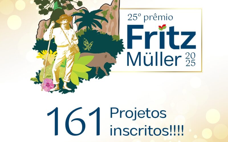 Prêmio Fritz Müller tem recorde de inscrições em sua 25ª edição