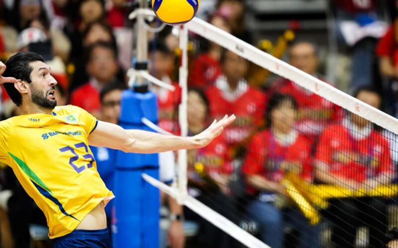 Seleção masculina de vôlei mira ponta da 1ª fase da Liga das Nações