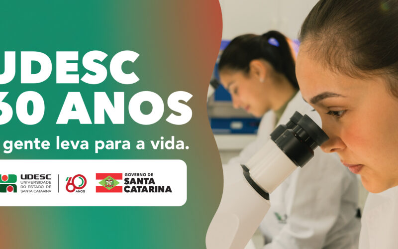 Udesc 60 anos: campanha institucional celebra aniversário da universidade