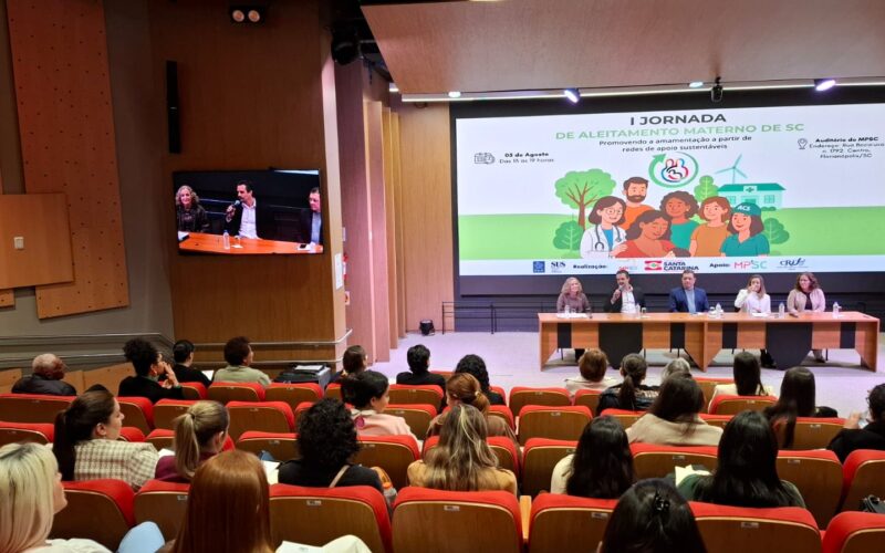 Agosto Dourado: Saúde promove jornada de aleitamento materno para fortalecer redes de apoio em SC