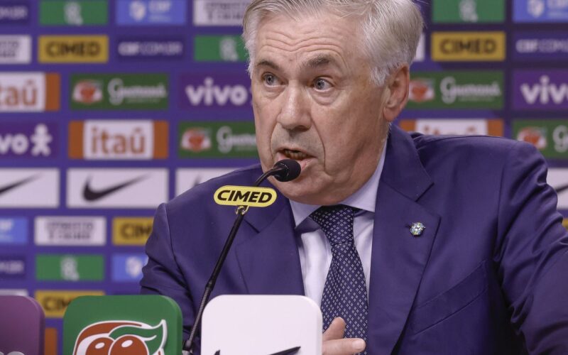 Ancelotti investe em novos jogadores em convocação para Eliminatórias
