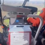 Arcanjo 03 realiza transporte aeromédico de coração em Mafra para transplante em São Paulo