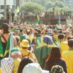 Ato em São Paulo pede anistia a Bolsonaro e exalta Trump