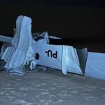 Avião de pequeno porte cai nos Lençóis Maranhenses e deixa dois mortos
