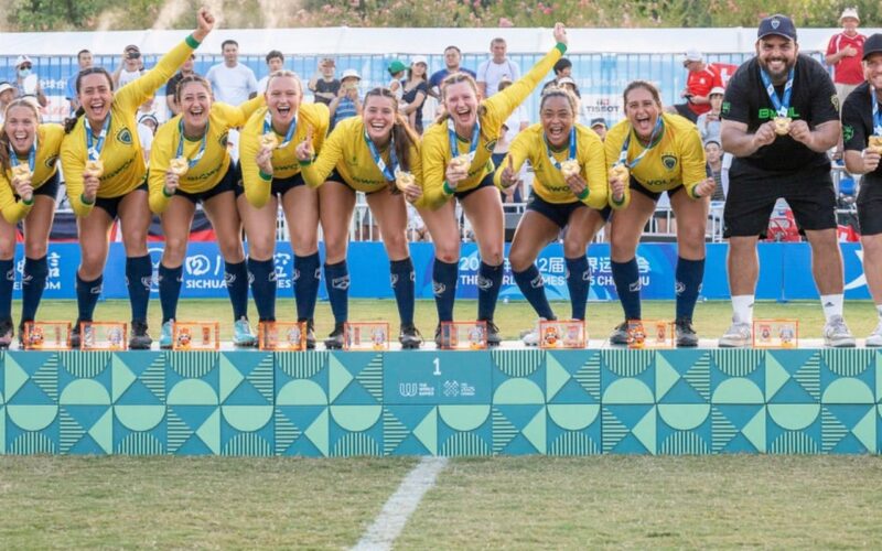 Brasil é campeão masculino e feminino de punhobol nos Jogos Mundiais