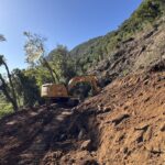 Começa a fase de terraplanagem nas obras das áreas de escape da Serra Dona Francisca