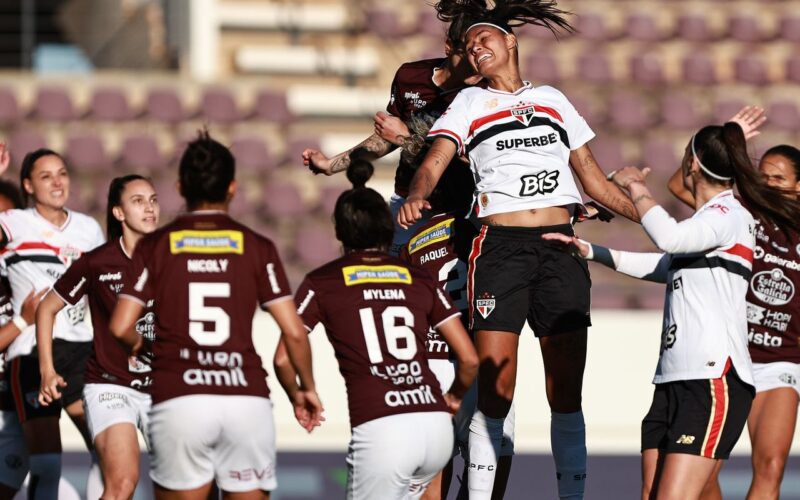 Ferroviária e São Paulo empatam nas quartas do Brasileirão Feminino