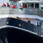 Greta Thunberg se junta à flotilha que se dirige com ajuda para Gaza