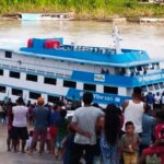 INSS usa barcos para orientar aposentados da Amazônia sobre descontos