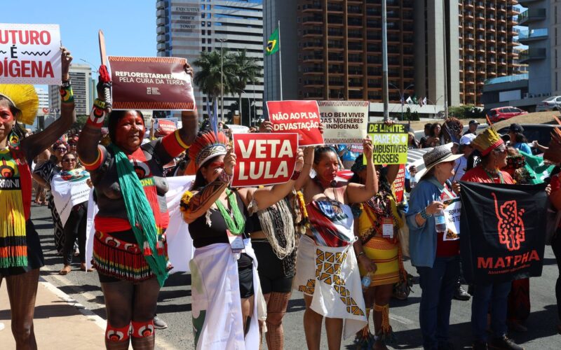 Marcha das Mulheres Indígenas defende luta contra a violência