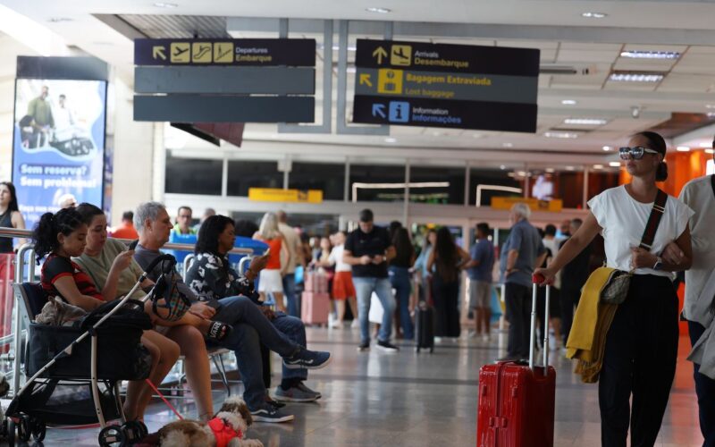 Setor aéreo bate recorde com 11,6 milhões de passageiros em julho